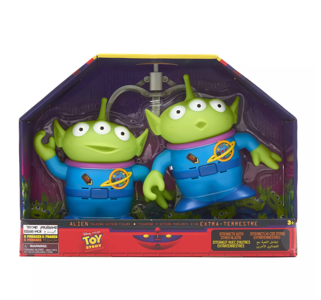 Disney Toy Story Alien Interactive Talking Action Figure Set 7'' New with Box