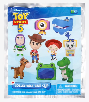 Disney Pixar Toy Story 5 Mystery 3D Bag Clip New with Tag