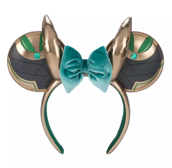 Disney Parks Marvel Loki Ear Headband for Adults New With Tag