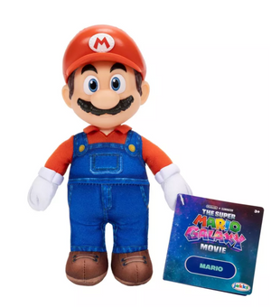 The Super Mario Galaxy Movie 9 inch Plush Figure Mario
