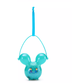 Disney Disneyland 70th Mickey Friends Balloon Light-Up Popcorn Bucket Ornament