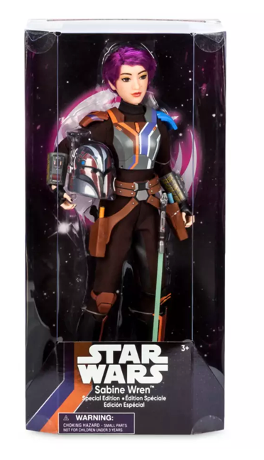 Disney Parks Sabine Wren Special Edition Doll – Star Wars – 11'' New With Box