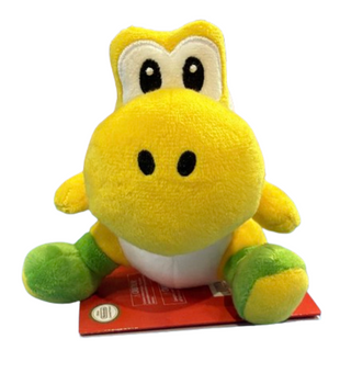 Universal Studios Super Nintendo World Yellow Yoshi Shoulder Pal Plush New W Tag