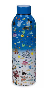 Disney Parks Stainless Steel Water Bottle New With Tag