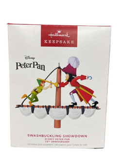 Hallmark 2023 Keepsake Peter Pan Swashbuckling Showdown Christmas Ornament New