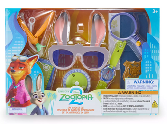 Disney Parks Zootopia 2 Spy Gadget Play Set Decoder Rear View Glasses New