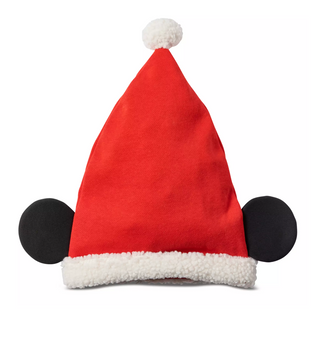 Disney Classics Christmas Santa Mickey Floppy Hat for Baby New with Tag