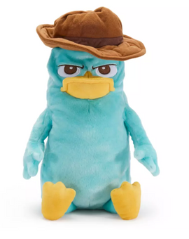 Disney Parks Perry Agent P Transforming Plush Phineas and Ferb 15'' New with Tag