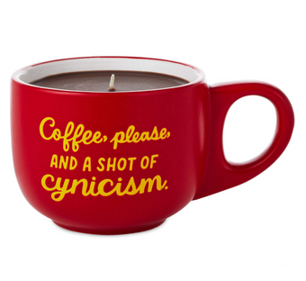 Hallmark Gilmore Girls Coffee-Scented Luke's Diner Mug Candle New