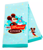Disney Parks Mickey Mouse Kitchen Towel – Mousewares – Teal New With Tag