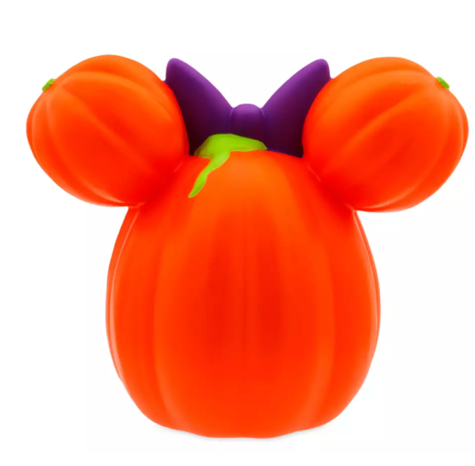 Disney Parks Minnie Mouse Light-Up Jack-o'-Lantern New With Tag