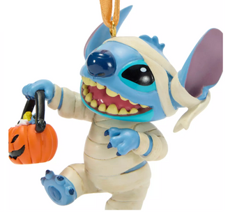 Disney Parks Halloween Stitch in Mummy Costume Christmas Ornament New with Tag