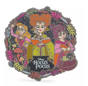 Disney Parks Sanderson Sisters Pin – Hocus Pocus – Limited Release New with Card