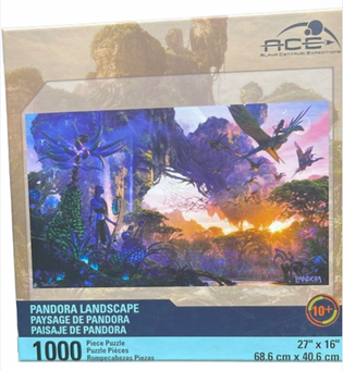 Disney Parks ACE Avatar Pandora Landscape 1000 Pieces Puzzle New With Tag