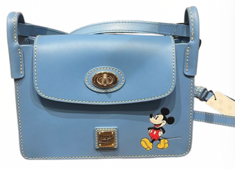 Disney Parks Blue Mickey Mouse Dooney & Bourke Purse Crossbody Bag New with Tag