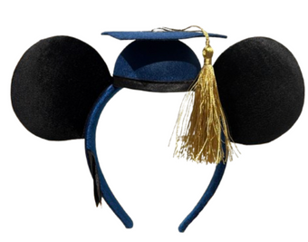 Disney Parks Mickey Mouse Graduation Ear Headband Class 2026 New With Tag