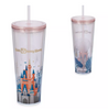 Disney Walt Disney World Cinderella Castle Starbucks Tumbler with Straw New