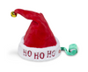 Animated Musical Christmas Tree Topper HO HO HO Red and White Santa Hat New