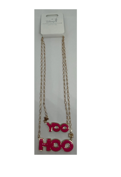 Disney Parks Collection Jewelry Minnie's Yoo Hoo Mickey's Song Necklace New