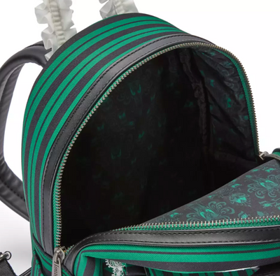 Disney The Haunted Mansion Ghost Host Loungefly Mini Backpack New