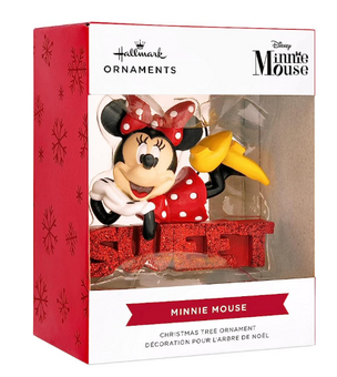 Hallmark Minnie Mouse Sweet Christmas Ornament New with Box