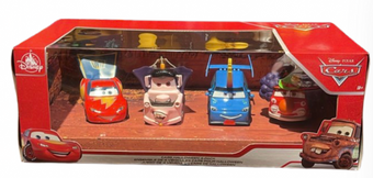 Disney Parks Pixar Cars Halloween Die Cast 4 Pk Set Pack Vehicle New With Box