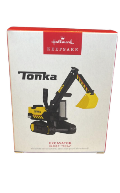 Hallmark 2023 Keepsake Hasbro Tonka Excavator Christmas Ornament New with Box