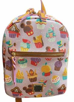 Disney Parks Dooney & Bourke Cupcakes Bakery Backpack Bag Purse New with Tag