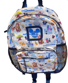 Disney Parks WDW 2026 4 Parks Icons Backpack Bag New With Tag