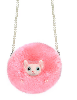 Universal Studios Harry Potter Pink Pygmy Puff Plush Crossbody Purse New W Tag