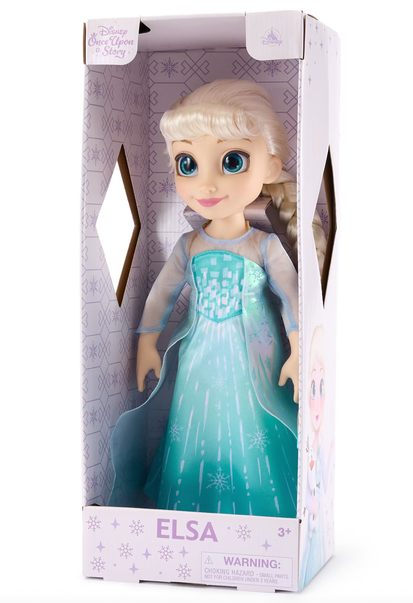 Disney Elsa Once Upon a Story Doll Frozen 16" New with Box