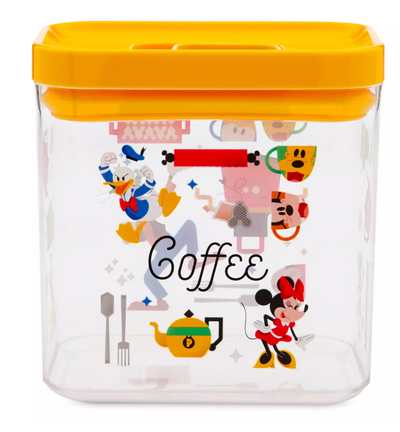 Disney Parks Mouse Ware Mickey and Friends Coffee Container New