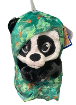 Disney Parks Babies Animal Kingdom Safari Panda Plush Green Blanket New W Tag