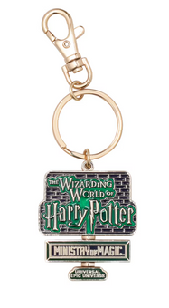 Universal Studios Ministry of Magic Keychain New With Tag