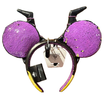 Disney Parks Maleficent Dragon Ears Headband New With Tag