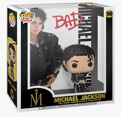 Funko POP! Albums Michael Jackson (Bad) 4-in Vinyl Figure New With Box