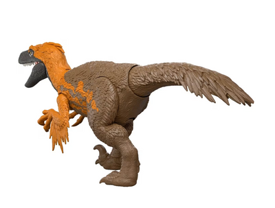 Jurassic World Rebirth Wild Roar Utahraptor Dinosaur Action Figure Sound New
