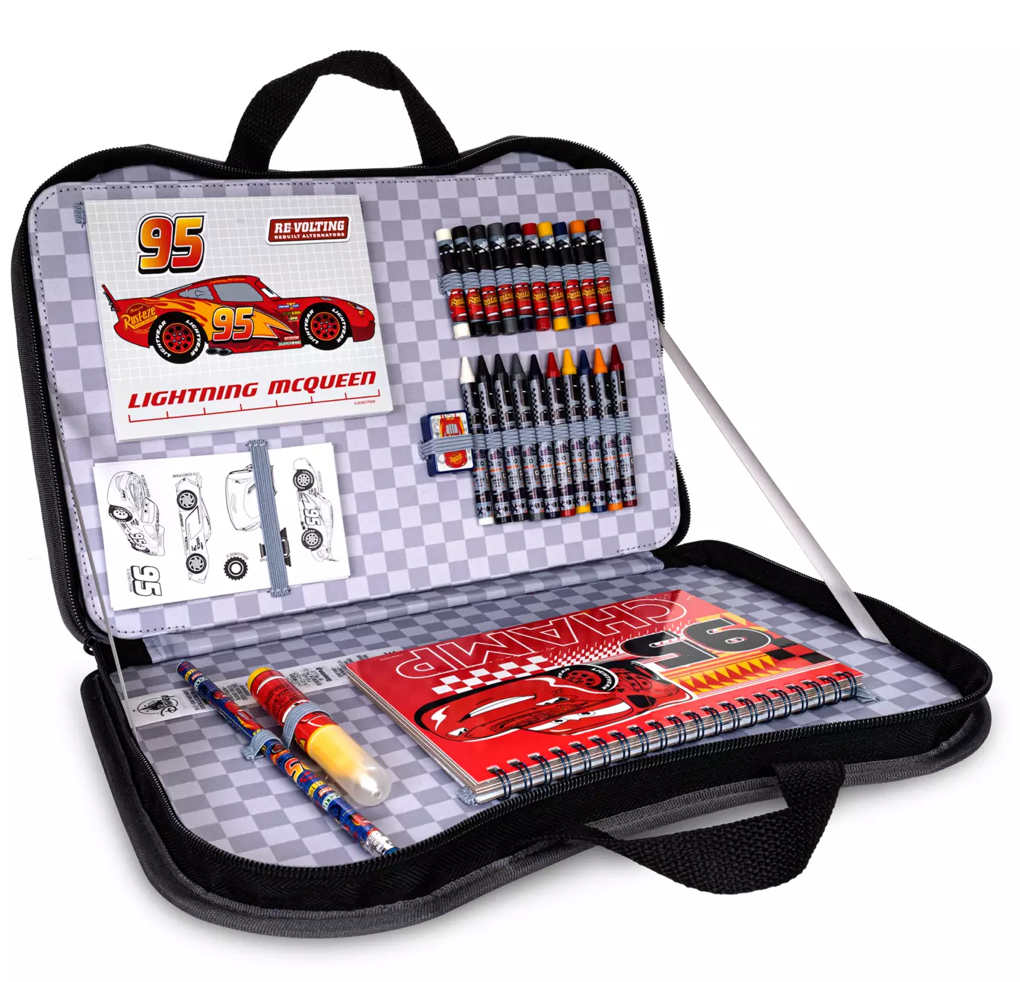 Disney Parks Pixar Cars Deluxe Art Set New With Tag