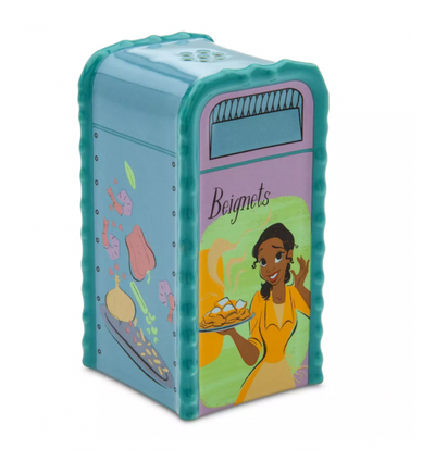 Disney EPCOT Food & Wine Festival 2022 Tiana Trash Can Salt or Pepper Shaker New