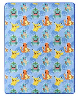 Disney Pokemon Throw Blanket and HD Hugger New with Tag