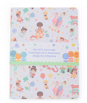 Disney Parks It is a Small World Three Journals Set New with Tag