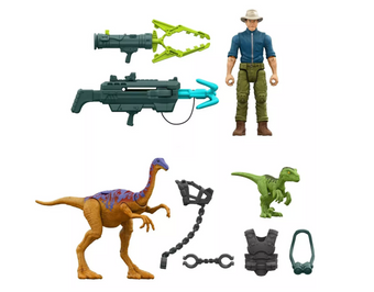 Jurassic Park Dr. Alan Grant Tactical Claw Pack '93 Classic Toy New With Box