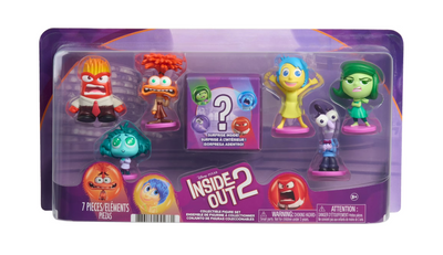 Disney and Pixar Inside Out 2 7-Pack Figure Set Toy New With Tag