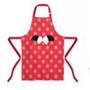 Disney Parks Mousewares Minnie Polka Dots Ears and Bow Apron for Adults New
