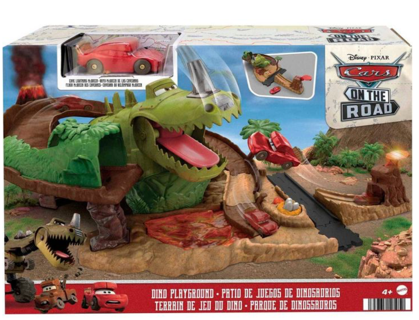 Disney Cars Dino Park Playset New With Box