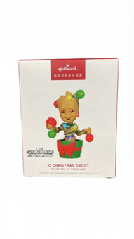 Hallmark 2024 Keepsake Guardians of the Galaxy O Christmas Groot Ornament New