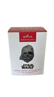 Hallmark Keepsake 2025 Darth Vader Pyre Helmet Christmas Ornament New with Box