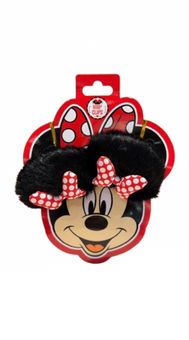 Disney Parks Minnie Bow Hair Clips Plush New with Tag