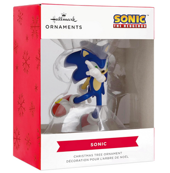 Hallmark Sonic The Hedgehog Action Pose Christmas Ornament New with Box