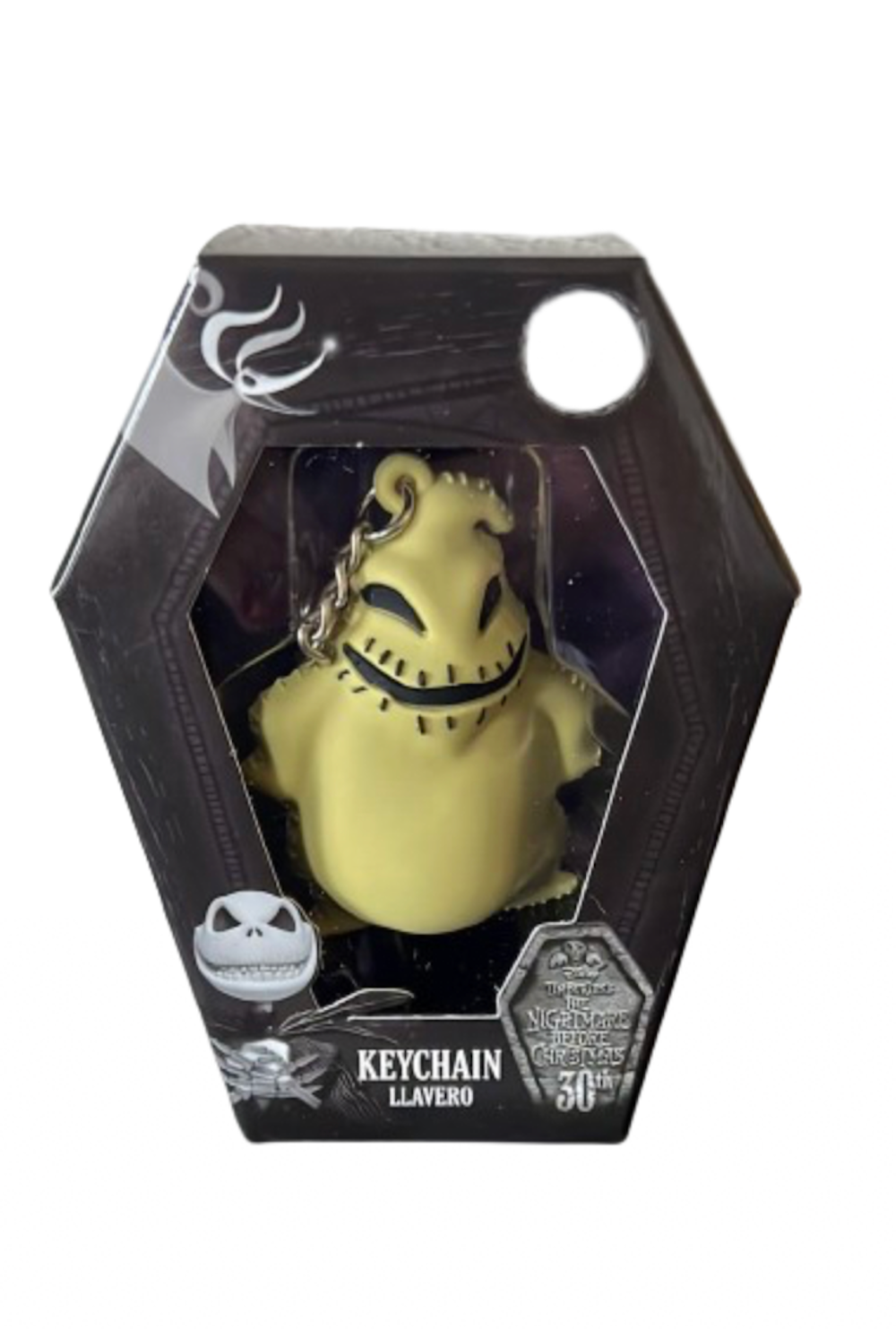 Disney 30th The Nightmare Before Christmas Oogie Boogie Rubber 3D Keychain New